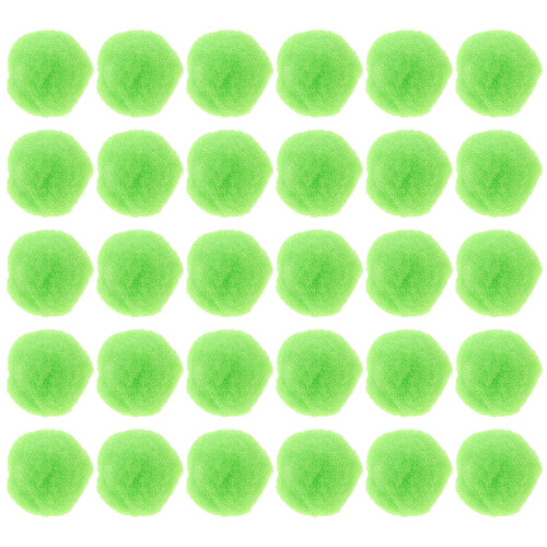 4500Pièces Boules Pompon Vert En Peluche Pour Décor 2