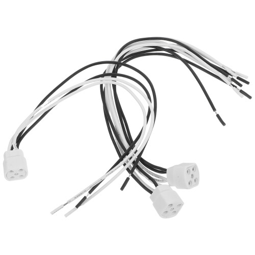 6Pièces Douille Lampe Céramique 4 Broches Usage Industriel 2