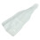 2Pièces Housse Blanche PVC Mat Nettoyage Facile 1