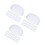 75Pièces Protections De Casquettes Blancs, Forme Maintien 8
