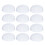 75Pièces Protections De Casquettes Blancs, Forme Maintien 3