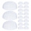 75Pièces Protections De Casquettes Blancs, Forme Maintien 1