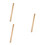 3Pièces Bois Beige Pour Remplacement Outils De Camp Jardin 10