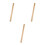 3Pièces Bois Beige Pour Remplacement Outils De Camp Jardin 5
