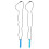 4Pièces Jouets Dentition Bébé En Silicone Confortables Colorés 10
