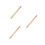 3Pièces Bois Beige Pour Remplacement Outils De Camp Jardin 7