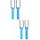 4Pièces Jouets Dentition Bébé En Silicone Confortables Colorés 7