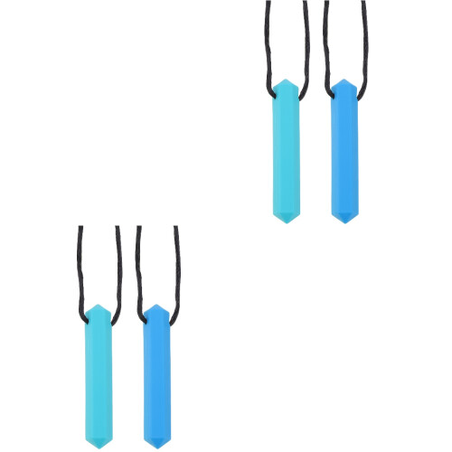 4Pièces Jouets Dentition Bébé En Silicone Confortables Colorés 2