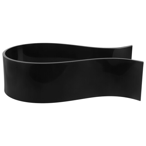 2Pièces Support Casque Gaming Noir Design Simple Solide 2