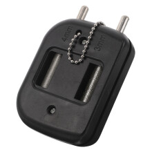 Multi-Function Black Hockey Skate Stone with Precision Sharpening
