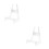 2Pièces Support Instrument Plancher Clair En Pour Ukulélé 6