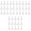 150Pcs Compact Clear Earrings Plug Stoppers for DIY Accessories 3