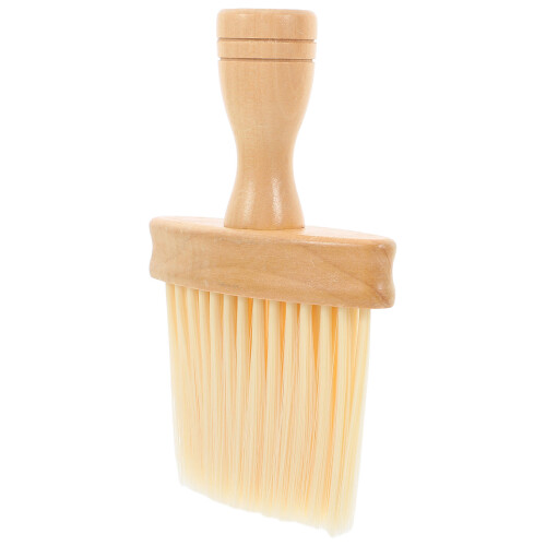 18Pièces Ensemble Brosses Entretien Instruments Manche Plastique Beige