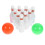 5Sets Portable Miniature Bowling Set White Plastic Desktop Game Decor 1