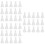 150Pcs Compact Clear Earrings Plug Stoppers for DIY Accessories 7