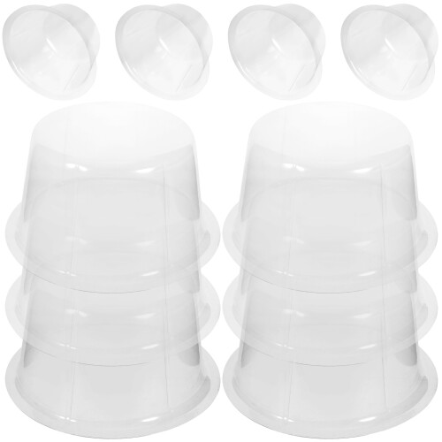 20Pcs Transparent Plastic Hat Shapers Inner Support for Baseball Caps 1