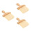18Pièces Ensemble Brosses Entretien Instruments Manche Plastique Beige 6