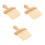 18Pièces Ensemble Brosses Entretien Instruments Manche Plastique Beige 8