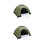 2Pièces Voyage Camping Camouflage Fibres De 6