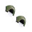 2Pièces Voyage Camping Camouflage Fibres De 4