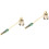 2Pcs Metal Candle Snuffer with Long Handle Multi-Color for Home Use 6