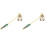 2Pcs Metal Candle Snuffer with Long Handle Multi-Color for Home Use 4