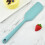 2Pcs Non-Stick Silicone Cake Spatula Blue Lightweight Baking 5