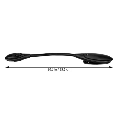 3Pcs Flexible Adjustable Black Book Light for Home Use Music Stand 1
