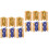 12Pcs Wood Handle Jump Rope Adjustable Skipping Rope 7