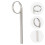 4St Metalen Trompet Accessoire, Slide Pull Ring Voor Stabiele Grip 8