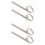 4St Metalen Trompet Accessoire, Slide Pull Ring Voor Stabiele Grip 5