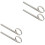 4St Metalen Trompet Accessoire, Slide Pull Ring Voor Stabiele Grip 3