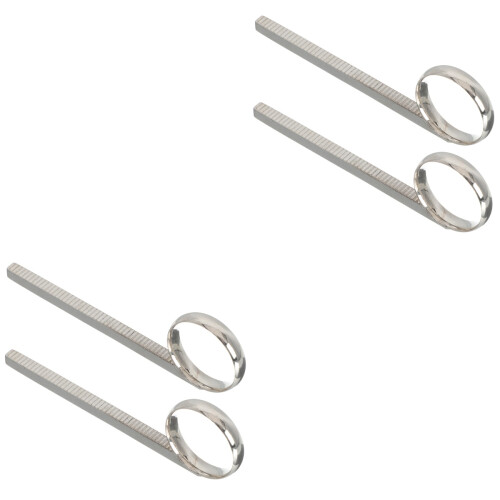 4St Metalen Trompet Accessoire, Slide Pull Ring Voor Stabiele Grip 2
