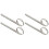 4St Metalen Trompet Accessoire, Slide Pull Ring Voor Stabiele Grip 2