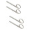 4St Metalen Trompet Accessoire, Slide Pull Ring Voor Stabiele Grip 7