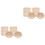16Pcs Multi-Function Furniture Coasters Wear-Resistant Non-Slip Pads 5