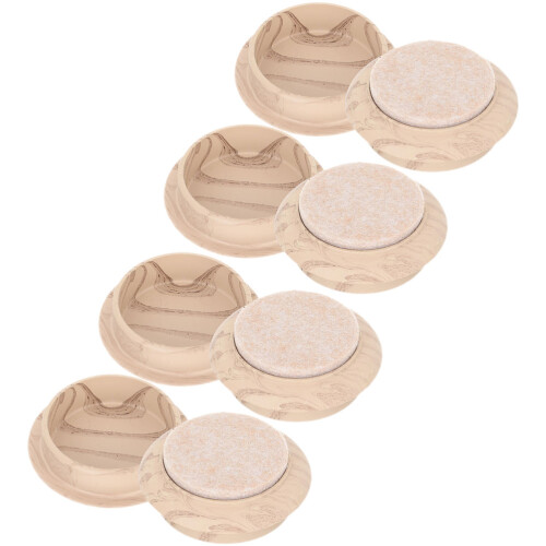 16Pcs Multi-Function Furniture Coasters Wear-Resistant Non-Slip Pads 2