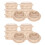 16Pcs Multi-Function Furniture Coasters Wear-Resistant Non-Slip Pads 7