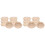 16Pcs Multi-Function Furniture Coasters Wear-Resistant Non-Slip Pads 4