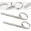 4St Metalen Trompet Accessoire, Slide Pull Ring Voor Stabiele Grip 9