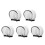 5St Reflector Diffuser Doek Cap Voor Camera Flitsers 8