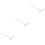 3Pcs White Wall Mounted Wine Glass Display Rack for Kitchen Bar 5
