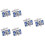 3Paires Boutons Manchette Décoratifs Style Formel 3