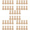 50St Blanke Peg Khaki Voor En Kindergedrag 10