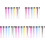 50Pcs Multi-Use Eyebrow Brush Comb Assorted Colors for Precise Shaping 4