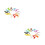 24Pcs Assorted Color Silicone Wine Cup Mark Strip Drink Markers 7