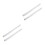 2Paren Wit Skateboard Deck Protector Siliconen En Staal Stootbestendig 8