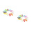 24Pcs Assorted Color Silicone Wine Cup Mark Strip Drink Markers 3