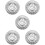 5St Bladbeschermers Voor Rvs Mesh Gootfilter 10