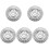 5St Bladbeschermers Voor Rvs Mesh Gootfilter 4